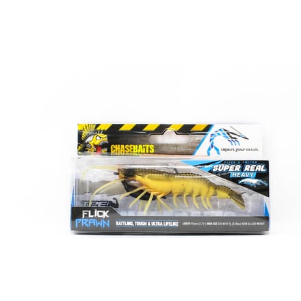 Chasebaits Flick Prawn Heavy 95 mm 7 gram Zinkende Lure 10 (5942)