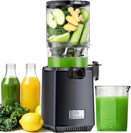 Slowjuicer 1,8L – Cold Press Juicer – 130 mm Vulopening – BPA-vrij – 250W