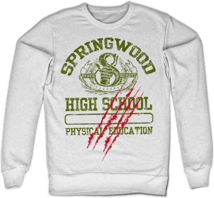 A Nightmare On Elm Street Sweater/trui -2XL- Springwood High School Wit
