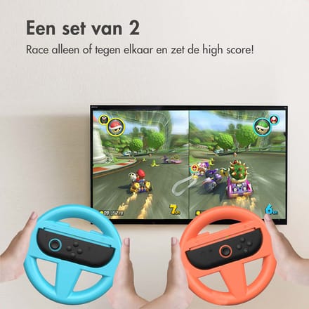 imoshion stuurtjes - Set van 2 Grips - Geschikt voor Nintendo Switch 2 - Gaming Accessoires