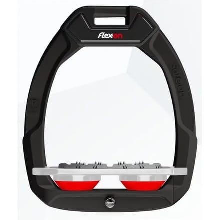 Veiligheidsstrijklokken Plat Ultra Grip Zwart/Grijs/Rood Flex-On Safe-On