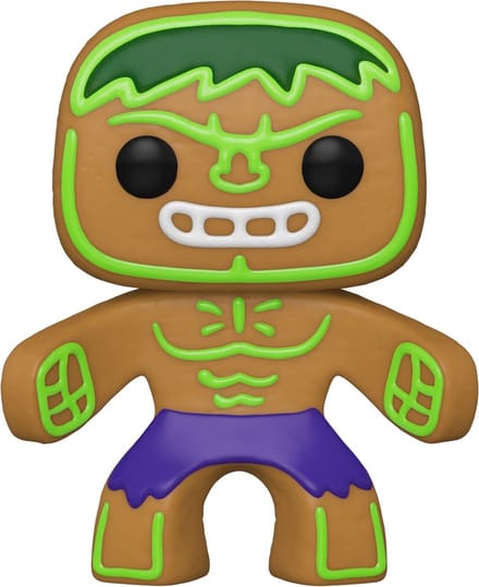 Funko The Hulk Verzamelfiguur Pop! Vinyl - Marvel Holiday Gingerbread Multicolours