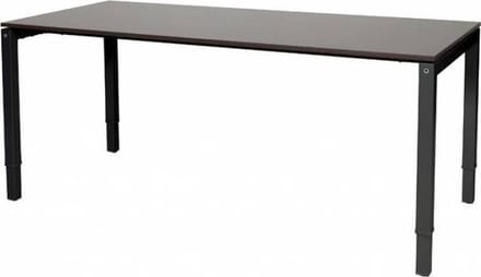 Verstelbaar bureau CB - Slinger 180x80 logan - zw frame