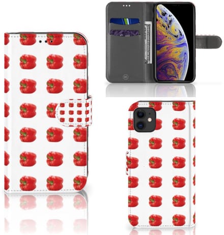 Apple iPhone 11 Book Cover Paprika Red