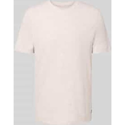 Regular fit T-shirt van katoenmix