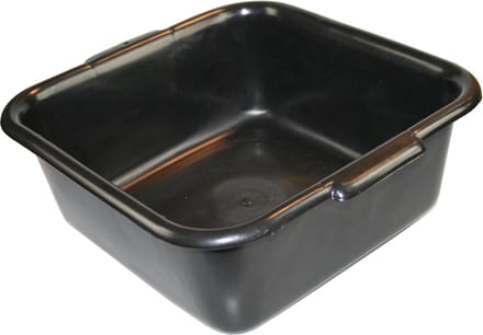 Benson Kleine oliebak - 9 liter - duurzaam polyethyleen - zwart - compact formaat