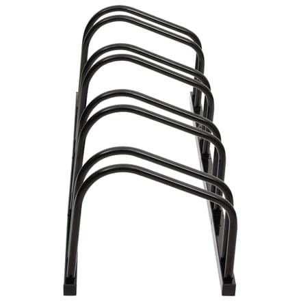 vidaXL Stalen fietsenrek voor 4 fietsen - Zwart, 103,5 x 33 x 26 cm