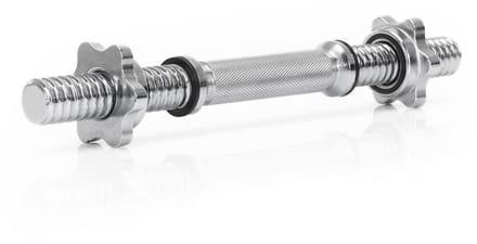 Actiget® Korte Halterstang | Barbell | Chroomstaal | 36 cm | 1.8 KG