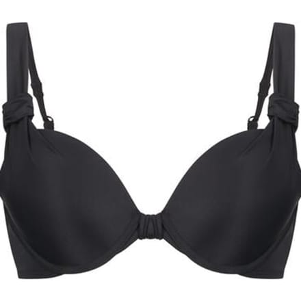 Hunkemöller Voorgevormde push-up beugel bikinitop Luxe Cup A - E Zwart