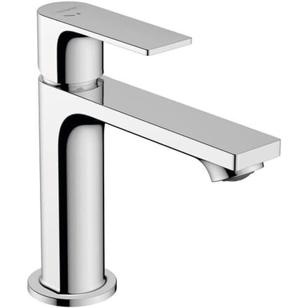 hansgrohe Rebris E - Wastafelmengkraan - Ééngreeps bediening - CoolStart energiebesparend - Zonder waste - 110mm maat - Chroom