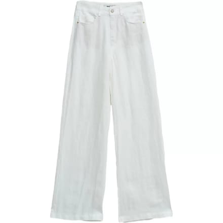 Linnen Wide Leg Broek Dames Salsa Jeans