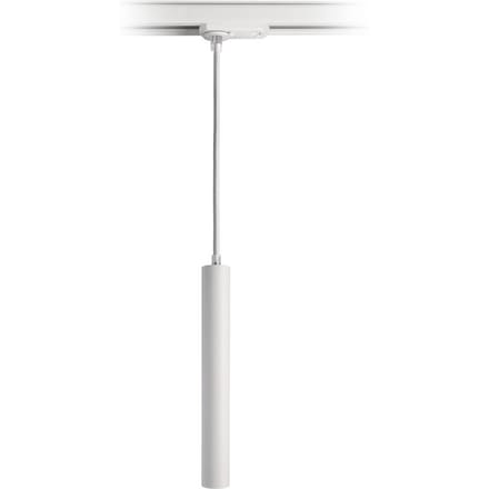 Deko-Light LED-pendel Slim 1-fase railsysteem, wit, aluminium, 5W, 2.700 K
