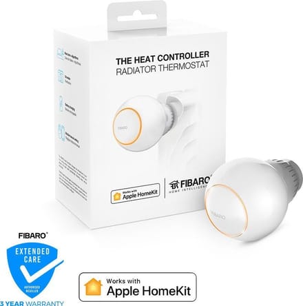 FIBARO The Heat Controller - Werkt alleen met Apple HomeKit - Thermostaatkraan