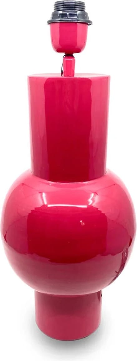 Colmore by Diga lampenvoet fuchsia roze emaille 20 x 44 cm