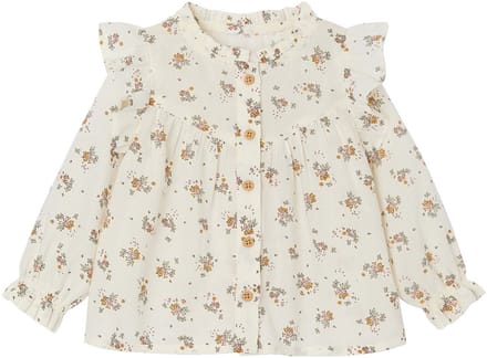 Vertbaudet Babyblouse met ruches