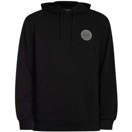 Capuchon sweaters Emporio Armani EA7 Pullover hoodie met logopatch