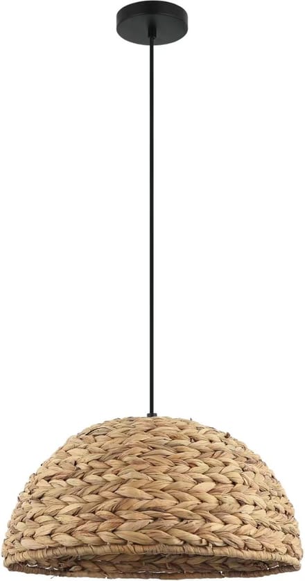 Chericoni Nature Treccia Hanglamp - 1-lichts - Ø40 cm - Bruin - Bamboe
