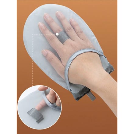 600°F Hittebestendige Stoomstrijkijzerhandschoenen - Professionele Kwaliteit Strijkhandbescherming, Antislip Ontwerp Multicolor gray