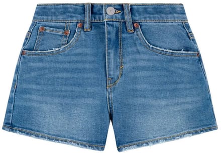Levi´s ® Kids Mini Mom Korte Jeans Blauw 12 Years Meisje