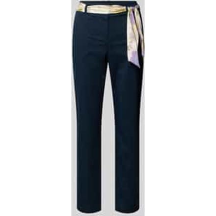 Slim fit chino met viscose