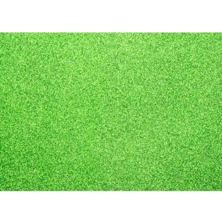 Kangaro glitterkarton, formaat 50 x 70 cm., kleur gras groen