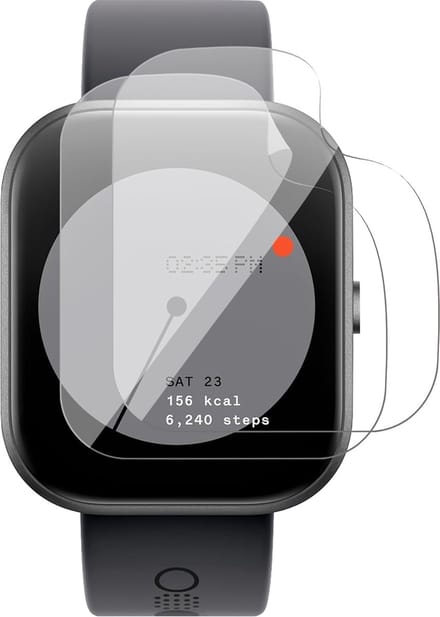 Screenprotector geschikt voor CMF Nothing Watch Pro - 2x FlexGuard Screen Protector