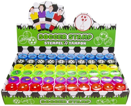 Duckiez stempels Voetbal - 60 stuks