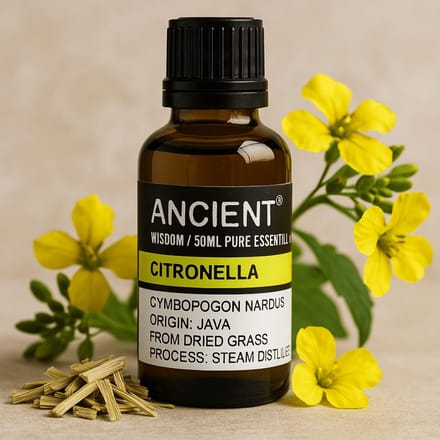 Etherische olie Citronella - Essentiële olie - 50ml - 100% natuurlijk