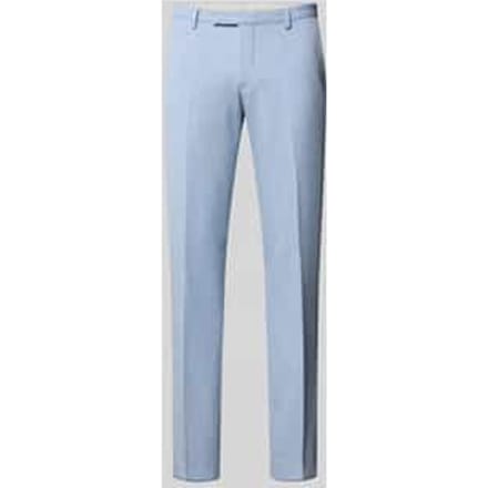 slim fit kostuumbroek met structuurpatroon
