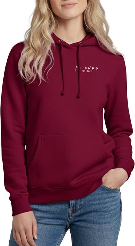 Friends Vrienden Logo 1994-2004 Hoodie Dames