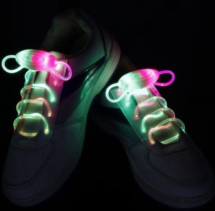 LED Veters - Groen/Roze