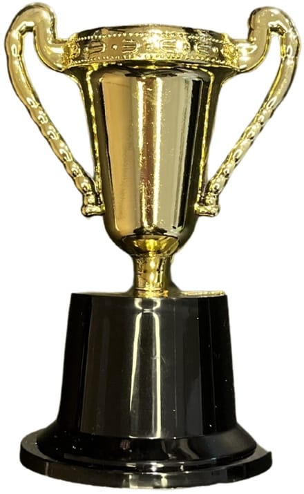 Trofee Goud - Maak je Eigen - Inclusief Stickers