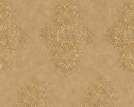 Bruin bronz klassiek behang exclusief 35110-4