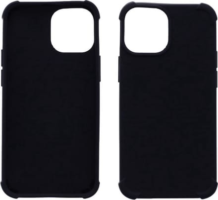 Shockproof Soft TPU hoesje Silicone Case Geschikt voor: iPhone 14 Plus - zwart