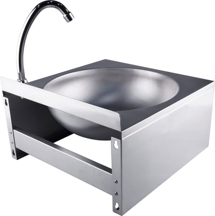 Handwastafel met Kniebediening - Model JUSTIN - Saro 353-1007