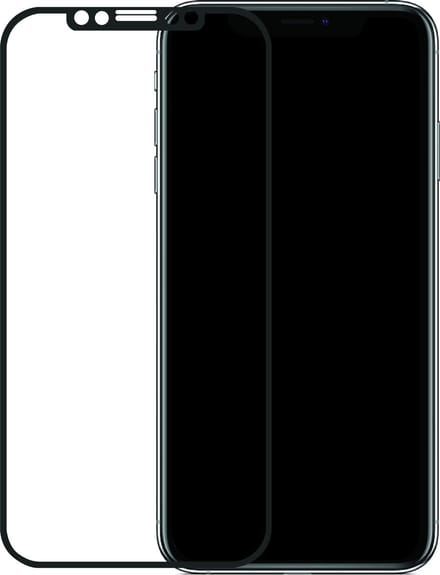 Mobilize Screenprotector geschikt voor Apple iPhone XS Max Glazen | Mobilize Premium Screenprotector - Case Friendly - Zwart