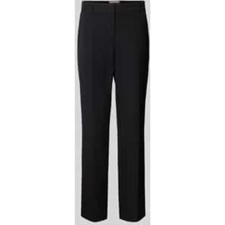 broek met persplooien en achterzak