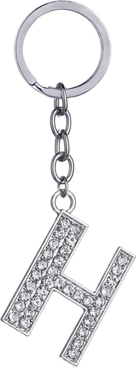 Bixorp Sleutelhanger met Letter H - Best Friends BFF Cadeau voor haar / hem