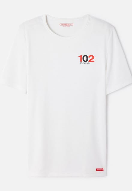 Damart - T-shirt 102 L'original. - heren - Mannen - Wit - (94-101) M
