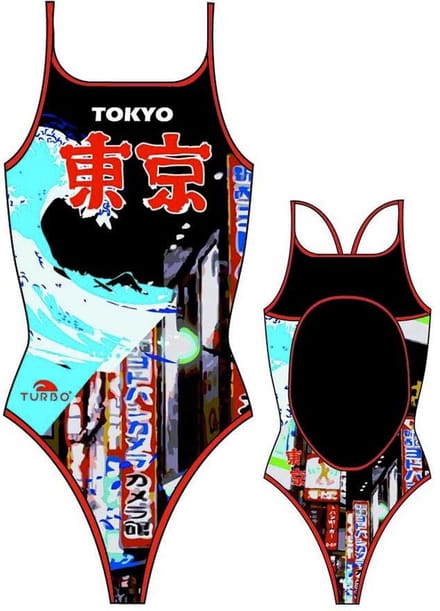 Turbo Tokyo Zwemkleding Veelkleurig XL Vrouw