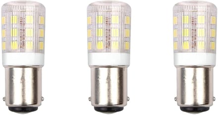SPL Ba15d LED Lamp 3W - Neutraal Wit - 250lm - LED Buislamp T18 - 3 Stuks