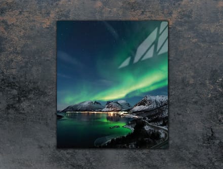 TMK ArtDeko - Snijplank van Gehard Glas - 45x52cm - Veelkleurig - Modern Design