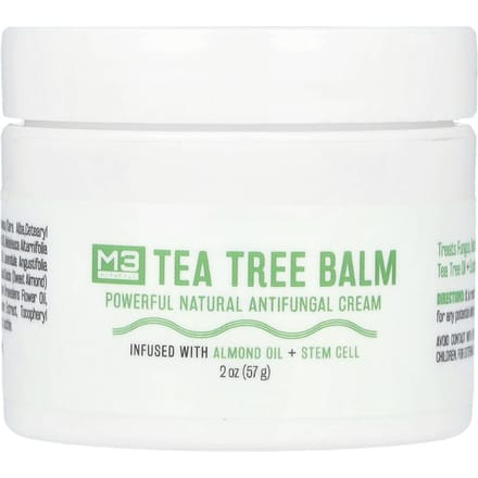 M3 Naturals, Tea Tree Balm, 57G(2Oz) white