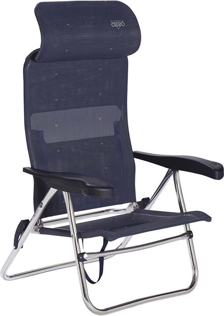 Crespo - Strandstoel - AL/205 - Compact - Donker blauw