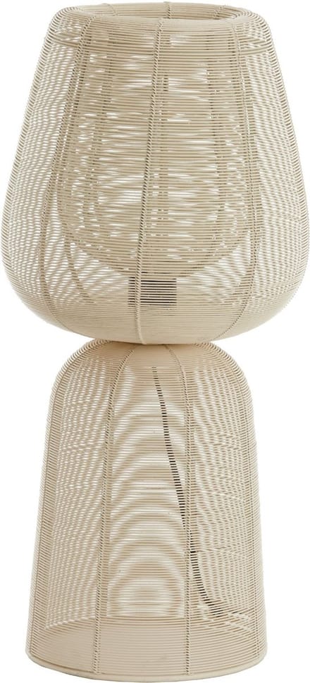 Light & Living Tafellamp Aboso - Wit - Ø24cm - Modern