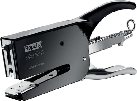 Rapid K1 Retro Classic Niettang - Tot 50 vel - Verstelbaar Aambeeld - Zwart