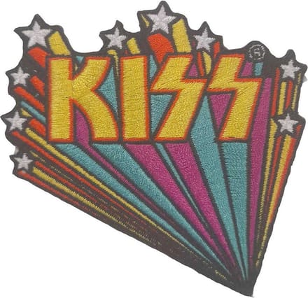 Kiss - Star Banners Patch - Multicolours
