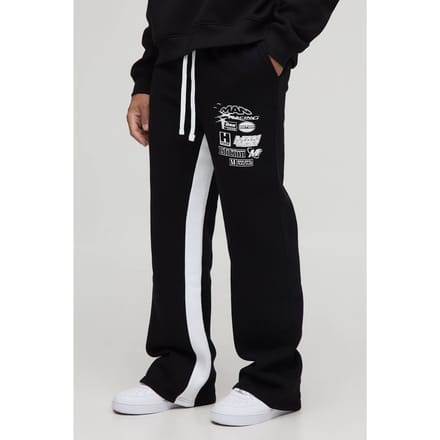 Relaxte Moto Flare Jogger | Black | Size Medium