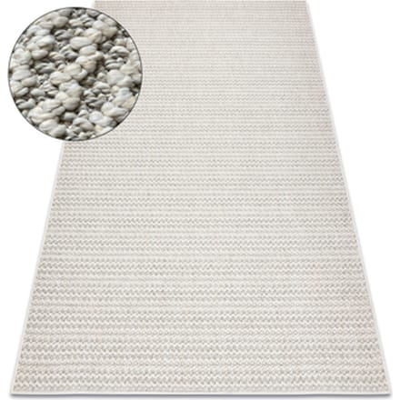 Kleden Rugsx Tapijt JERSEY 19236 grijs - structureel, lus 60x100 cm