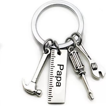 Finnacle - "RVS-sleutelhanger: Een stijlvol accessoire voor elke dag!"